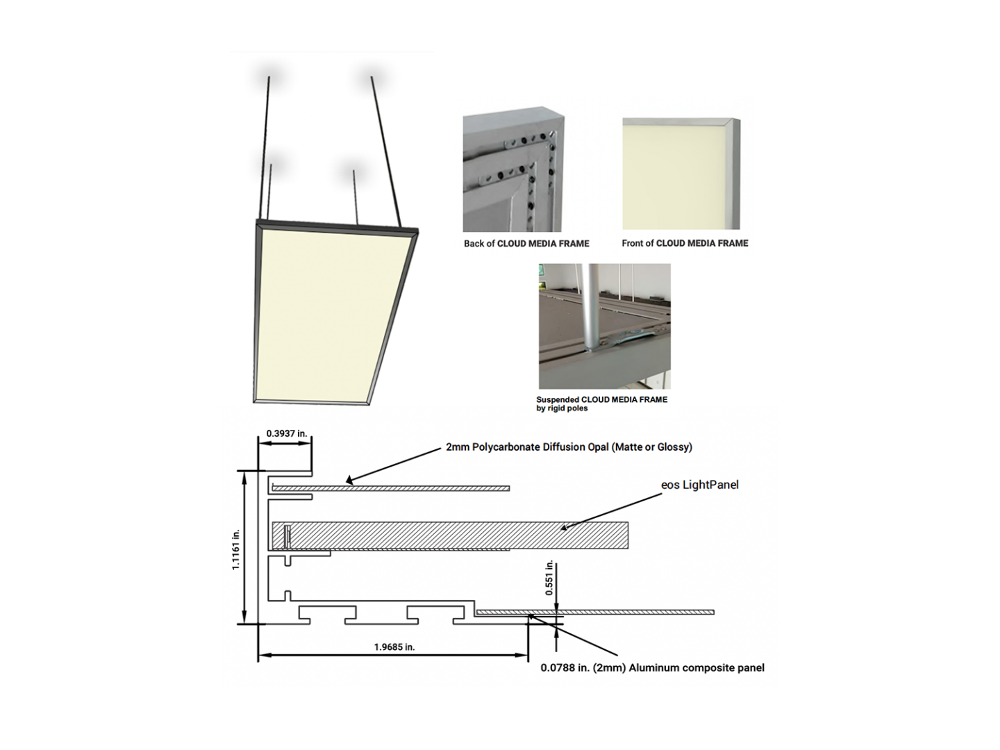 EOS Cloud Luminaire product image