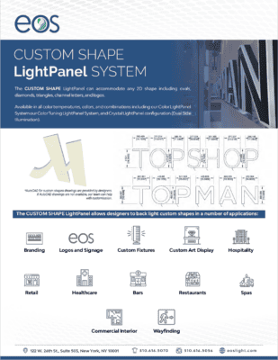 Specification Sheets – EOSLight