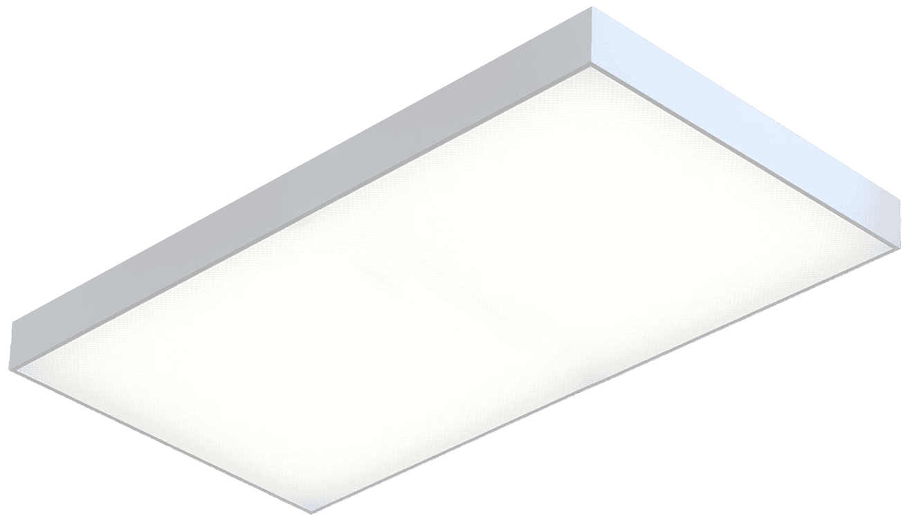 EOS Light Cloud Luminaire SOL Series surface-mounted LED backlit panel with even edge-to-edge illumination